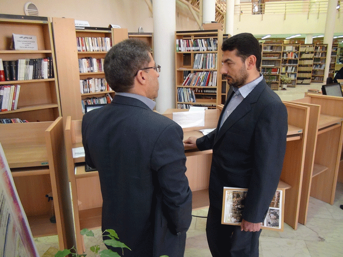 بازدید دکتر برزعلی رئیس دانشگاه جامع علمی کاربردی استان(20-08-93)